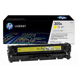 Картридж лазерный HP 305A CE412A желтый оригинальный