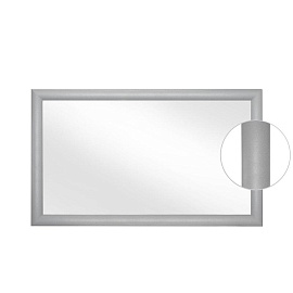 Зеркало настенное Комус Мебель 1801 СЕ-1 (серебро, 600х1000 мм)