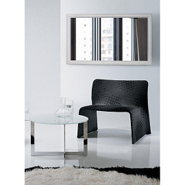 Зеркало настенное Комус Мебель 1801 СЕ-1 (серебро, 600х1000 мм)