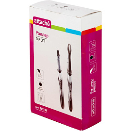 Роллер Attache Direct черный (толщина линии 0.3 мм) фото Роллер Attache Direct черный (толщина линии 0.3 мм)