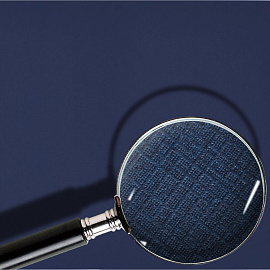 Обложки для переплета картонные ProMega office A4 250 г/кв.м синие текстура лен (100 штук в упаковке)