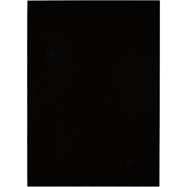 Обложки для переплета пластиковые ProMega office A4 280 мкм черные глянцевые (100 штук в упаковке)