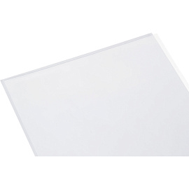 Обложки для переплета пластиковые ProMega office А4 180 мкм прозрачные глянцевые (100 штук в упаковке)