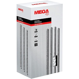 Пружины для переплета пластиковые ProMega office 32мм белые 50шт/уп. (для сшивания 280 листов)