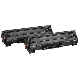 Картридж лазерный HP 85A CE285AF черный оригинальный (двойная упаковка)