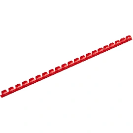 Пружины для переплета пластиковые ProMega office 10мм крас. 100шт/уп. (для сшивания 55 листов)