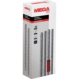 Пружины для переплета пластиковые ProMega office 10мм крас. 100шт/уп. (для сшивания 55 листов)