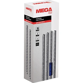 Пружины для переплета пластиковые ProMega office 10мм синие 100шт/уп. (для сшивания 55 листов)