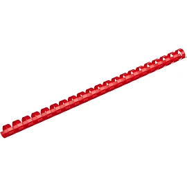 Пружины для переплета пластиковые ProMega office 14мм крас. 100шт/уп. (для сшивания 100 листов)