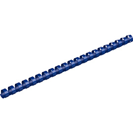 Пружины для переплёта пластиковые Комус (ProMega office) 14мм синие 100шт/уп. (для сшивания 100 листов)