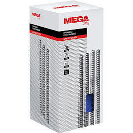 Пружины для переплёта пластиковые Комус (ProMega office) 14мм синие 100шт/уп. (для сшивания 100 листов)