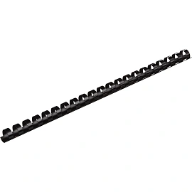 Пружины для переплета пластиковые ProMega office 14мм черные 100шт/уп. (для сшивания 100 листов)