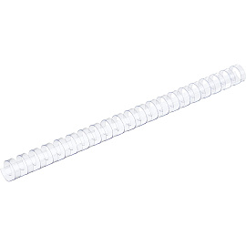 Пружины для переплета пластиковые ProMega office 19мм прозр. 100шт/уп. (для сшивания 150 листов)