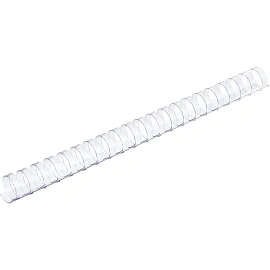 Пружины для переплета пластиковые ProMega office 22мм прозр. 50шт/уп. (для сшивания 180 листов)