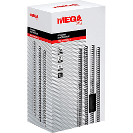 Пружины для переплета пластиковые ProMega office 32мм черные 50шт/уп. (для сшивания 280 листов)