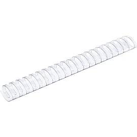 Пружины для переплета пластиковые ProMega office 38мм прозр. 50шт/уп. (для сшивания 340 листов)