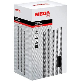 Пружины для переплета пластиковые ProMega office 38мм черные 50шт/уп. (для сшивания 340 листов)