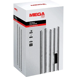 Пружины для переплета пластиковые ProMega office 45мм белые 50шт/уп. (для сшивания 410 листов)