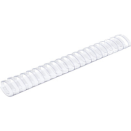 Пружины для переплета пластиковые ProMega office 45мм прозр. 50шт/уп. (для сшивания 410 листов) фото Пружины для переплета пластиковые ProMega office 45мм прозр. 50шт/уп. (для сшивания 410 листов)