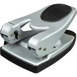 Дырокол Attache 6760 до 60 листов серебристый с линейкой