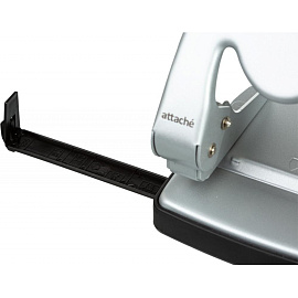 Дырокол Attache 6760 до 60 листов серебристый с линейкой