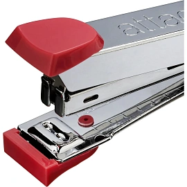 Степлер Attache Moment до 10 листов красный (скобы № 10, с антистеплером)