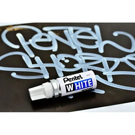 Маркер промышленный лаковый Pentel X100W белый 4-8 мм