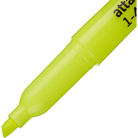 Текстовыделитель Attache жёлтый скошенный наконечник (толщина линии 1-4 мм)