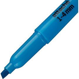 Текстовыделитель Attache голубой (толщина линии 1-3.9 мм)