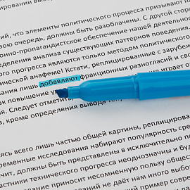 Текстовыделитель Attache голубой (толщина линии 1-3.9 мм)