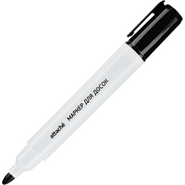 Маркер для белых досок Attache Economy черный (толщина линии 5 мм) круглый наконечник фото Маркер для белых досок Attache Economy черный (толщина линии 5 мм) круглый наконечник
