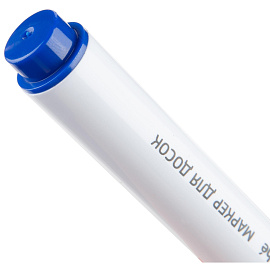 Маркер для белых досок Attache Economy синий (толщина линии 5 мм) круглый наконечник