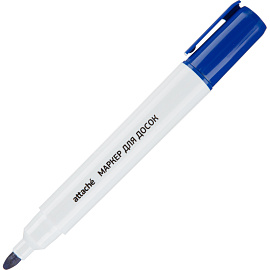 Маркер для белых досок Attache Economy синий (толщина линии 5 мм) круглый наконечник