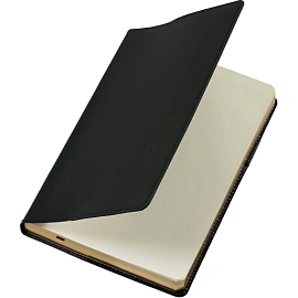 Ежедневник полудатированный Bruno Visconti Profy натуральная кожа А5 192 листа синий (золотистый обрез)