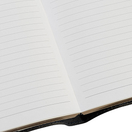 Ежедневник полудатированный Bruno Visconti Profy натуральная кожа А5 192 листа синий (золотистый обрез)