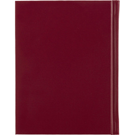 Ежедневник недатированный Attache Economy бумвинил А6 128 листов бордовый