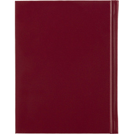 Ежедневник недатированный Attache Economy бумвинил А6 128 листов бордовый