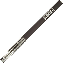 Ручка гелевая неавтоматическая Attache Mystery черная корпус soft touch (толщина линии 0.5 мм)