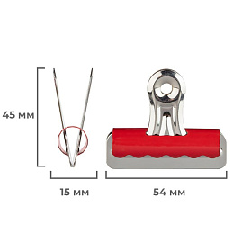 Зажимы для бумаг Комус бульдог 57 мм цветные (10 штук в упаковке) фото Зажимы для бумаг Комус бульдог 57 мм цветные (10 штук в упаковке)