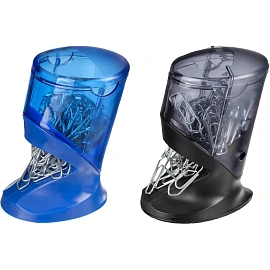 Скрепочница магнитная пластиковая башня