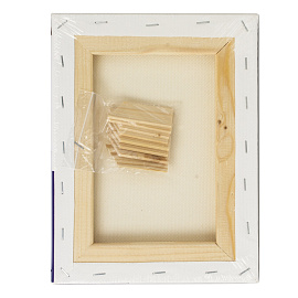 Холст на подрамнике BRAUBERG ART CLASSIC, 18х24 см, 440 г/м2, грунт, 100% хлопок, крупное зерно, 190643 фото Холст на подрамнике BRAUBERG ART CLASSIC, 18х24 см, 440 г/м2, грунт, 100% хлопок, крупное зерно, 190643