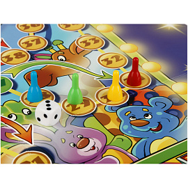 Игра настольная ТРИ СОВЫ "Ходилка-бродилка. Хватай-ка", пакет с европодвесом