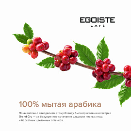 Кофе в зернах Egoiste Grand Cru арабика 100% 1 кг (пакет)