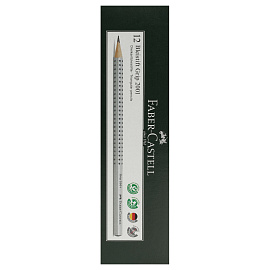 Карандаш чернографитный HB Faber-Castell Grip 2001 заточенный трёхгранный