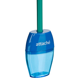 Точилка для карандашей Attache пластиковая с контейнером