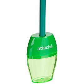 Точилка для карандашей Attache пластиковая с контейнером