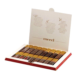 Конфеты шоколадные Merci ассорти 250 г