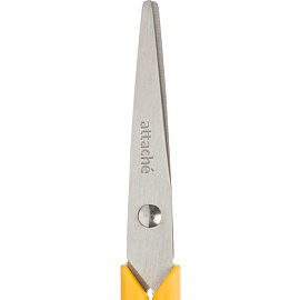 Ножницы 150 мм Attache с пластиковыми симметричными ручками желтого цвета