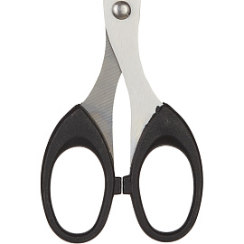 Ножницы 190 мм Attache с пластиковыми симметричными ручками черного цвета