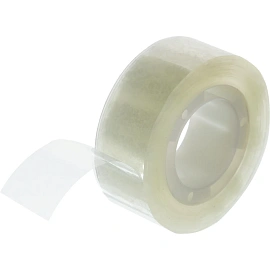 Клейкая лента канцелярская Attache прозрачная 19 мм x 33 м (пластиковая втулка)